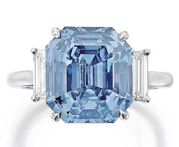 Fancy azul radiante corte diamante Oferta 1.22 quilates SI1 Suelto mejorada 6.03X5.57 mm 