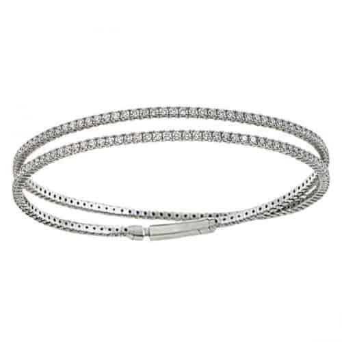 Diamond Tennis Bracelets Tunnel Style - The Jewelry Exchange